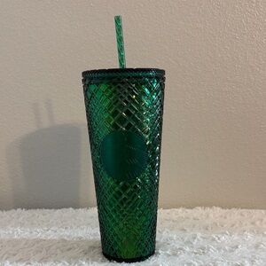 Starbucks Emerald Jeweled Tumbler 24 oz